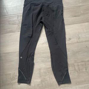 Black fast and free leggings